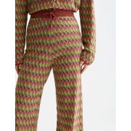 Снимка на SCOTCH&SODA ДАМСКИ ПАНТАЛОН CHEVRON KNITTED TROUSERS В ЧЕРВЕНО 6