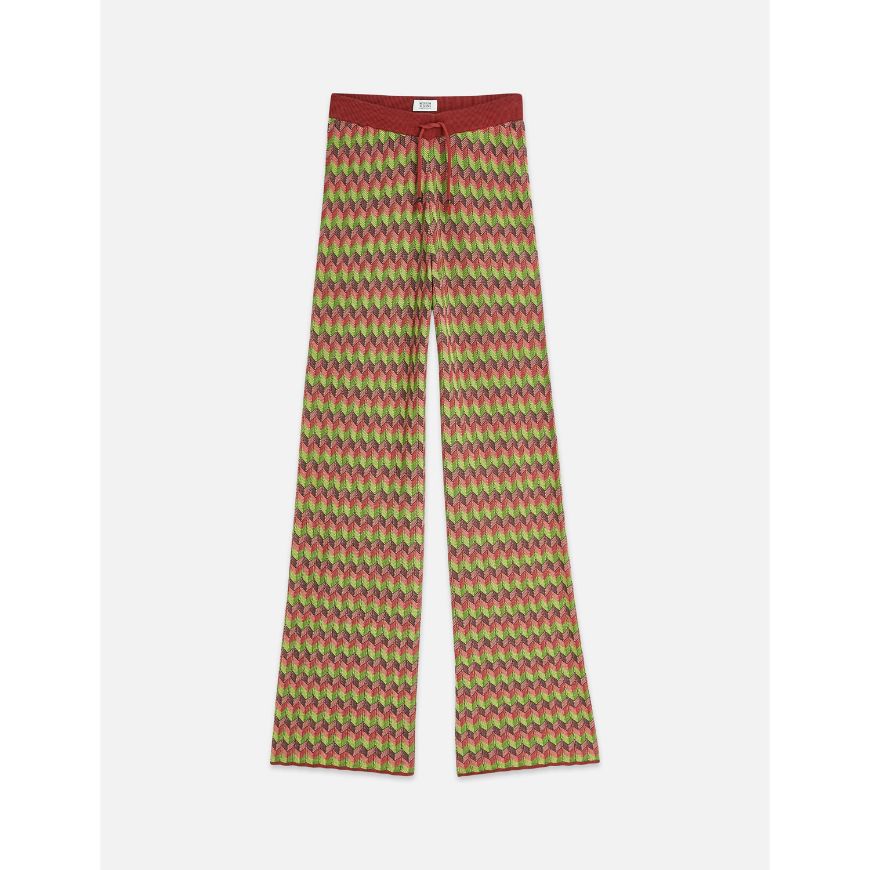 Снимка на SCOTCH&SODA ДАМСКИ ПАНТАЛОН CHEVRON KNITTED TROUSERS В ЧЕРВЕНО
