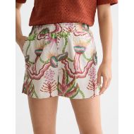 Снимка на SCOTCH&SODA ДАМСКИ БЕРМУДИ COTTON-LINEN ELASTIC WAIST В КОМБИНАЦИЯ 6