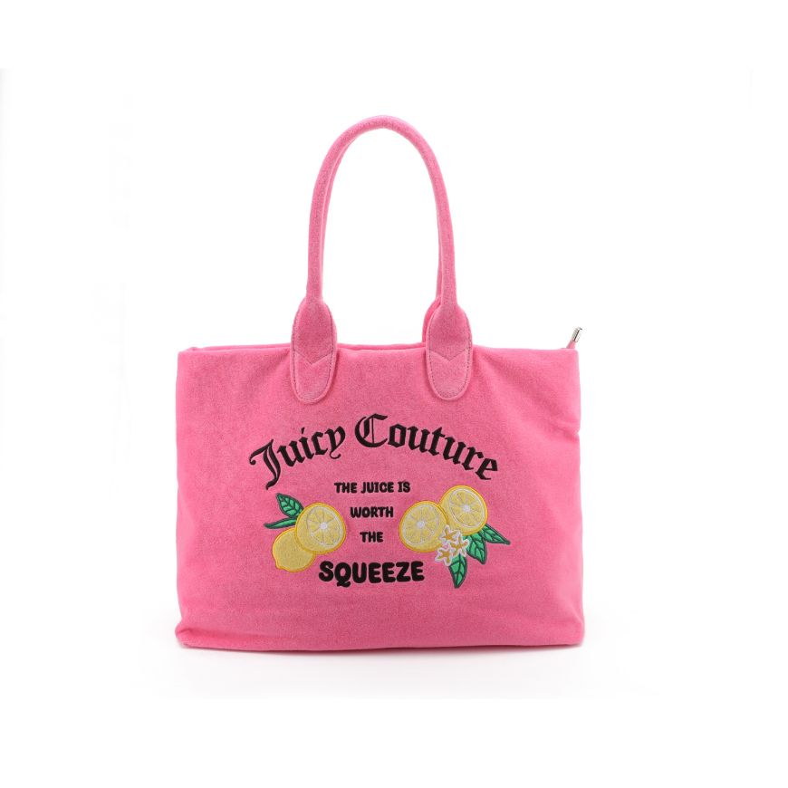 Picture of JUICY COUTURE WOMEN'S DAISY LARGE SHOPPER BAG DK JUICY PINK