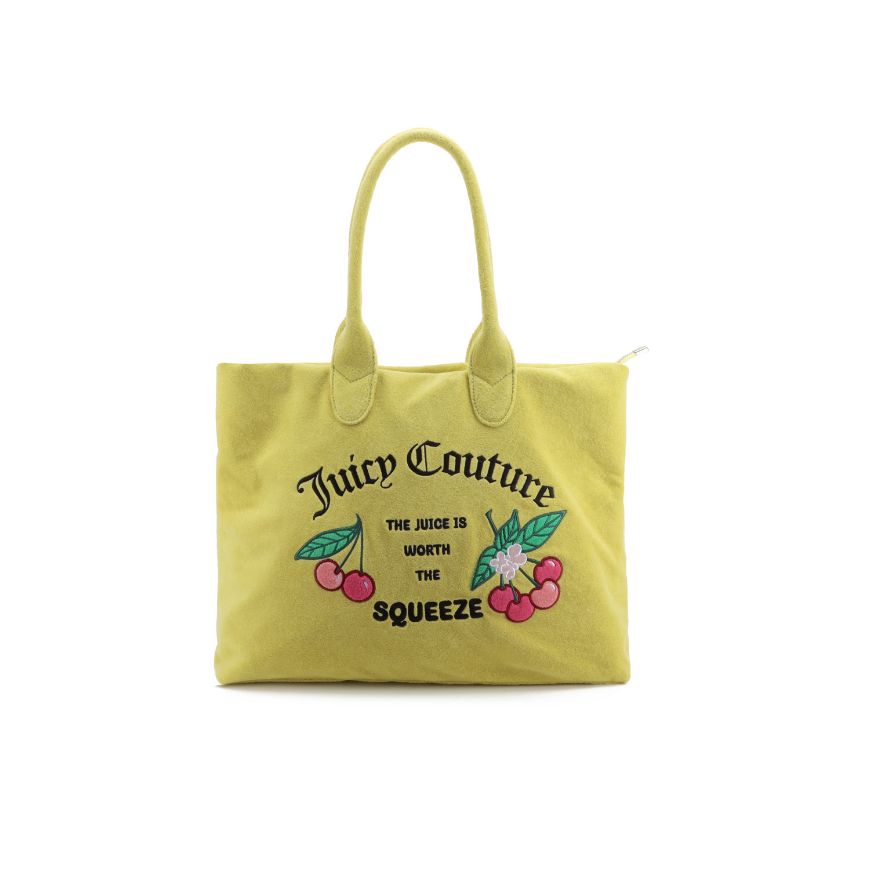 Picture of JUICY COUTURE WOMEN'S DAISY LARGE SHOPPER BAG DK LEMON PEAR
