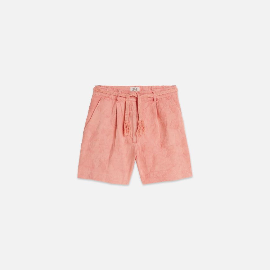 Снимка на SCOTCH&SODA ДАМСКИ БЕРМУДИ JACQUARD STRUCTURED HIGH RISE В РОЗОВО