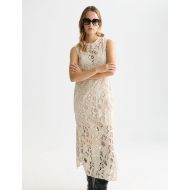 Снимка на SCOTCH&SODA ДАМСКА РОКЛЯ FLAME EMBROIDERY MIDI В БЕЖОВО 5