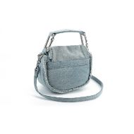Picture of JUICY COUTURE WOMEN'S FIREFLIES SMALL FLAP BAG BLUE DENIM 4