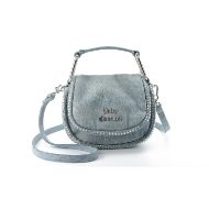 Picture of JUICY COUTURE WOMEN'S FIREFLIES SMALL FLAP BAG BLUE DENIM 1