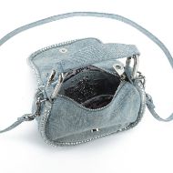 Picture of JUICY COUTURE WOMEN'S FIREFLIES SMALL FLAP BAG BLUE DENIM 3