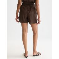 Снимка на SCOTCH&SODA ДАМСКИ БЕРМУДИ EMBROIDERED COTTON CREPE В КАФЯВО 5