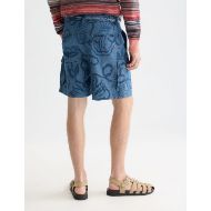 Снимка на SCOTCH&SODA МЪЖКИ БЕРМУДИ ALLOVER PRINTED CHAMBRAY CARGO В NAVY 5