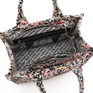 Picture of JUICY COUTURE WOMEN'S IRIS ENTWINED MEDIUM SHOPPER BAG BLACK MULTICOLOUR 3