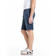 Снимка на REPLAY МЪЖКИ БЕРМУДИ GROVER STRAIGHT-FIT 11 OZ STRETCH DENIM SHORTS В СИН 2