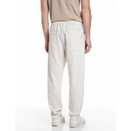 Снимка на REPLAY МЪЖКИ ПАНТАЛОНИ NATURAL DENIM TROUSERS WITH DARTS В БЯЛО 3