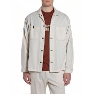 Снимка на REPLAY MEN'S COTTON LINEN DENIM OVERSHIRT В ЕКРЮ 1