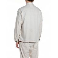 Снимка на REPLAY MEN'S COTTON LINEN DENIM OVERSHIRT В ЕКРЮ 2