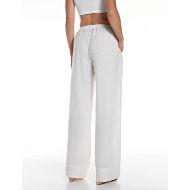 Снимка на REPLAY ДАМСКИ ПАНТАЛОНИ WIDE-LEG LINEN TROUSERS В БЯЛО 3
