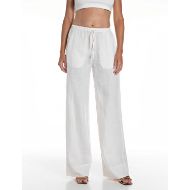 Снимка на REPLAY ДАМСКИ ПАНТАЛОНИ WIDE-LEG LINEN TROUSERS В БЯЛО 1