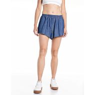 Снимка на REPLAY ДАМСКИ БЕРМУДИ WIDE 8 OZ VISCOSE DENIM SHORTS В ТЪМНОСИНЬО 1