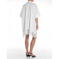 Снимка на REPLAY ДАМСКА РОКЛЯ STRETCH POPLIN SHIRT DRESS WITH LACE В БЯЛ 2