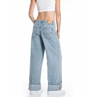 Снимка на REPLAY ДАМСКИ ДЕНИМ NALAJA WIDE FIT 11 OZ INDIGO COTTON В СВЕТЛОСИНЬО 3