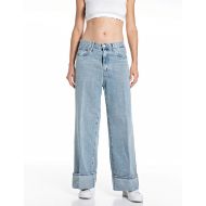 Снимка на REPLAY ДАМСКИ ДЕНИМ NALAJA WIDE FIT 11 OZ INDIGO COTTON В СВЕТЛОСИНЬО 1