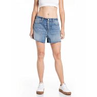 Снимка на REPLAY ДАМСКИ БЕРМУДИ STRAIGHT FIT 12 OZ RECYCLED DENIM SHORTS В СИН 1