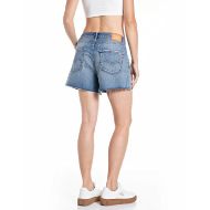 Снимка на REPLAY ДАМСКИ БЕРМУДИ STRAIGHT FIT 12 OZ RECYCLED DENIM SHORTS В СИН 3