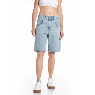 Снимка на REPLAY ДАМСКИ БЕРМУДИ RELAXED STRAIGHT FIT 11 OZ DENIM SHORTS В СИН 1