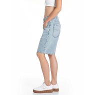 Снимка на REPLAY ДАМСКИ БЕРМУДИ RELAXED STRAIGHT FIT 11 OZ DENIM SHORTS В СИН 2