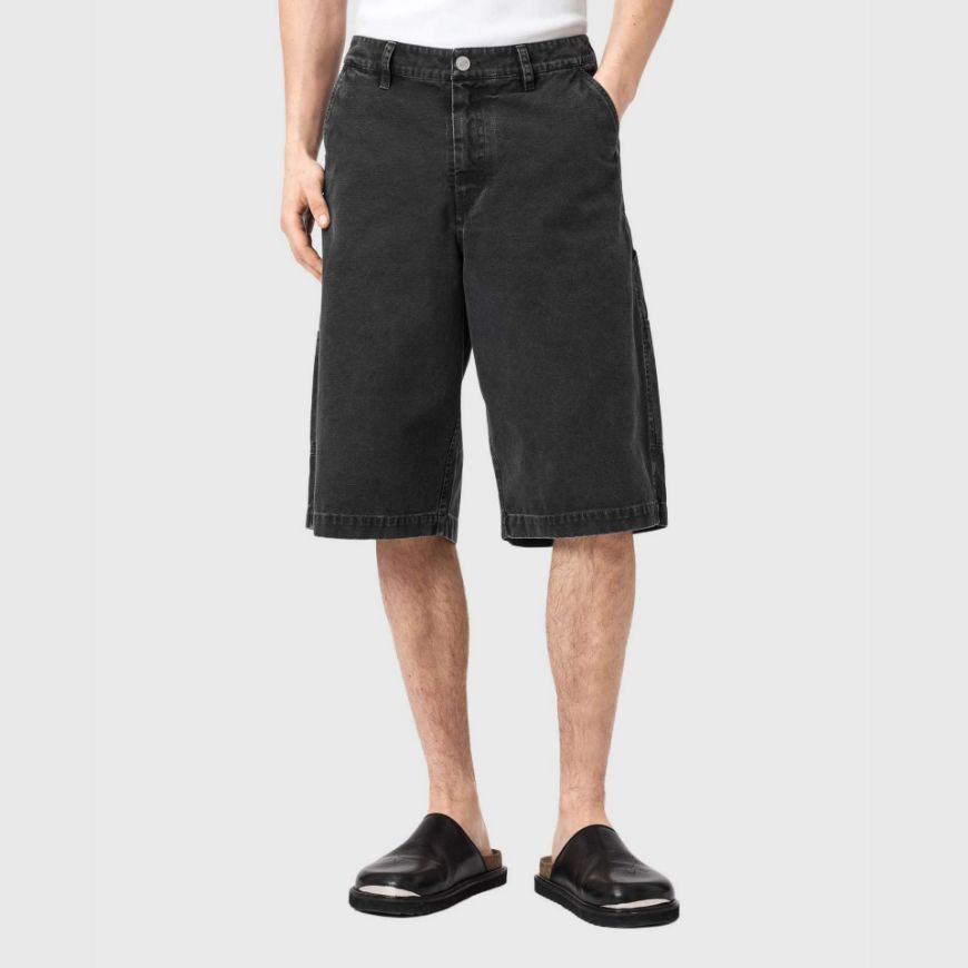 Picture of ALLSAINTS MEN'S JACKSON SHORTS IN TANNER BLACK