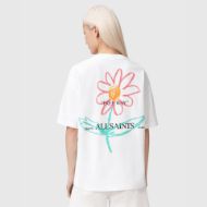 Снимка на ALLSAINTS ДАМСКИ ТОП CRAYO ETTA T-SHIRT ASHEN WHITE 2