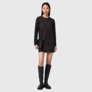 Снимка на ALLSAINTS ДАМСКА РОКЛЯ TILLII MINI DRESS BLACK 7