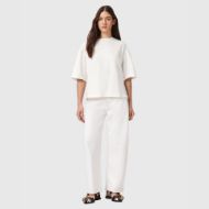 Снимка на ALLSAINTS ДАМСКА БЛУЗА ESME AMELIE T-SHIRT ECRU WHITE 4