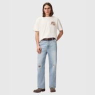 Снимка на ALLSAINTS МЪЖКА БЛУЗА ROQUE SHORT SLEEVE CREW CHALK WHITE 8