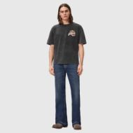 Снимка на ALLSAINTS МЪЖКА БЛУЗА ROQUE SHORT SLEEVE CREW WASHED BLACK 6