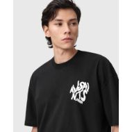Снимка на ALLSAINTS МЪЖКА БЛУЗА ORLANDO SHORT SLEEVE CREW JET BLACK 3