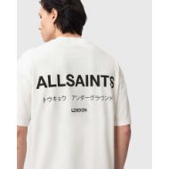 Снимка на ALLSAINTS МЪЖКА БЛУЗА UNDERGROUND SHORT SLEEVE CREW ASHEN WHITE 5