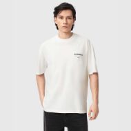 Снимка на ALLSAINTS МЪЖКА БЛУЗА UNDERGROUND SHORT SLEEVE CREW ASHEN WHITE 1