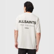 Снимка на ALLSAINTS МЪЖКА БЛУЗА UNDERGROUND SHORT SLEEVE CREW ASHEN WHITE 2