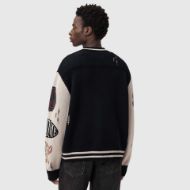 Снимка на ALLSAINTS МЪЖКИ ПУЛОВЕР CHASE CARDIGAN BLACK/ECRU WHITE 2