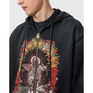 Снимка на ALLSAINTS МЪЖКИ СУИТШЪРТ ROQUE ZIP HOODY WASHED BLACK 4