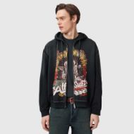 Снимка на ALLSAINTS МЪЖКИ СУИТШЪРТ ROQUE ZIP HOODY WASHED BLACK 6