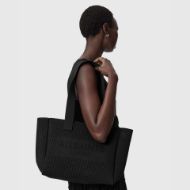 Picture of ALLSAINTS WOMEN'S IZZY MESH MED TOTE BAG BLACK 6