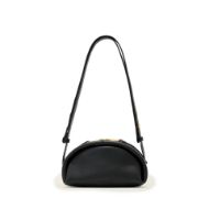 Picture of ALLSAINTS WOMEN'S ROSALIE ARC CROSSBODY BAG BLACK 1