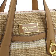 Picture of JUICY COUTURE WOMEN'S LILY STRAW SMALL DOUBLE HANDLE WITH FLAP AZTEC 4