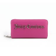 Picture of JUICY COUTURE WOMEN'S JASMINE LARGE ZIP WALLET SUPER PINK 1
