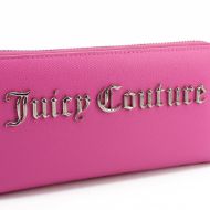 Picture of JUICY COUTURE WOMEN'S JASMINE LARGE ZIP WALLET SUPER PINK 5