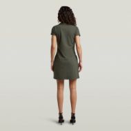 Снимка на G-STAR ДАМСКА РОКЛЯ SOFT SCULPT FIT FLARE DRESS В ASFALT 2