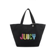Picture of JUICY COUTURE WOMEN'S EDRIS BEACH SHOPPER BAG TRIP BLACK 1