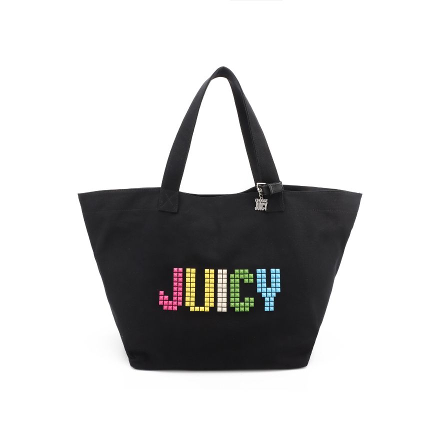 Picture of JUICY COUTURE WOMEN'S EDRIS BEACH SHOPPER BAG TRIP BLACK