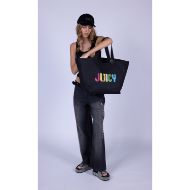 Picture of JUICY COUTURE WOMEN'S EDRIS BEACH SHOPPER BAG TRIP BLACK 6