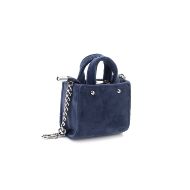 Picture of JUICY COUTURE WOMEN'S IRIS CHARM MICRO SHOPPER BAG GRAY BLUE 3